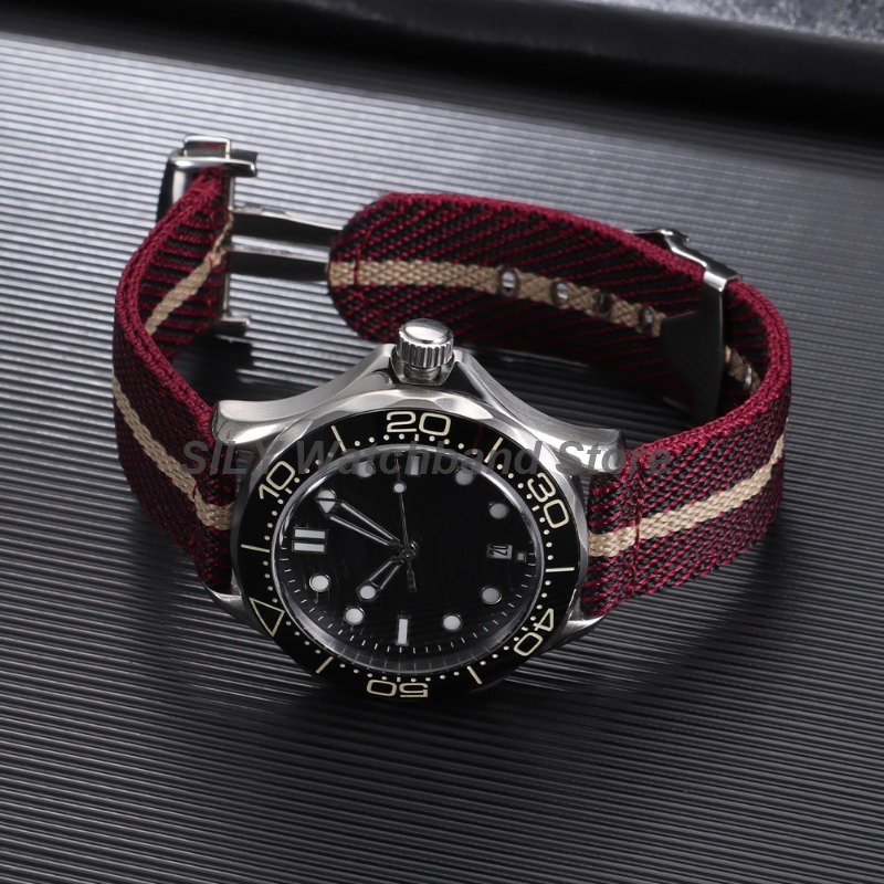 Woven Canvas Fabric Watch Band - Suede Strap Watch review and price