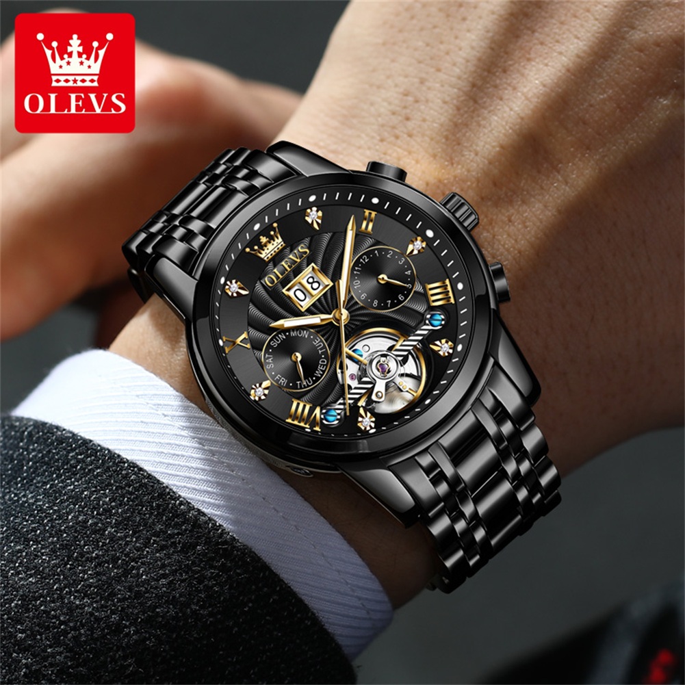OLEVS Classic Men's Watches To - Omega Watch Constellation review and price