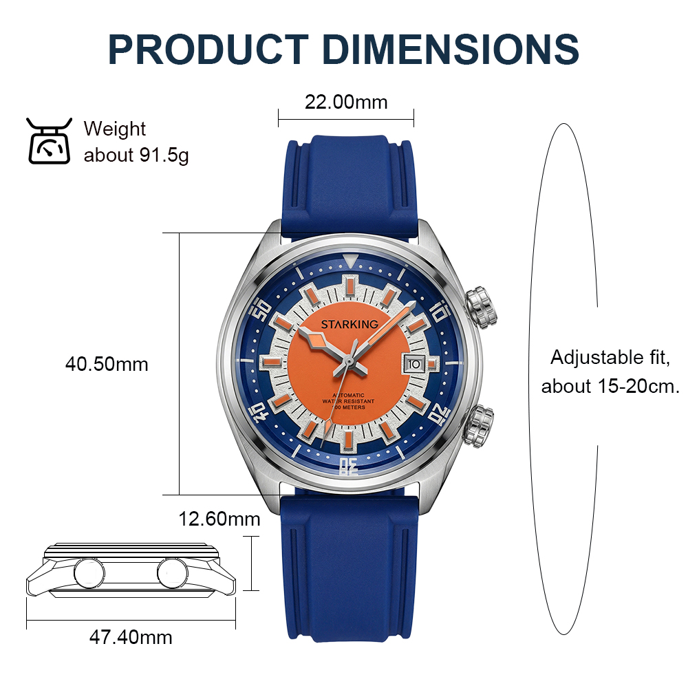 STARKING 8215 Men's Automatic  - Seiko Watch Presage review and price