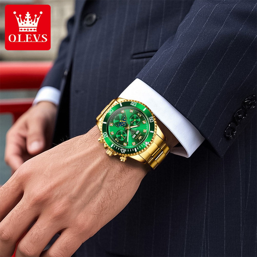OLEVS 6729 Automatic Watch Man - Omega Watch Constellation review and price