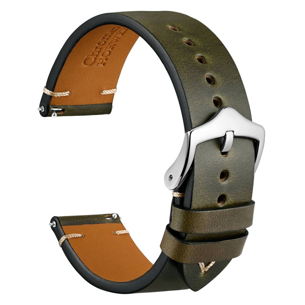 WOCCI Oil Wax Leather Watch St - Suede Strap Watch review and price